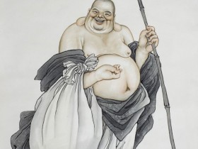 郑路迅工笔《皆大欢喜》