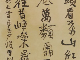 郑路迅书法《毛泽东词-沁园春长沙》