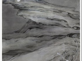 郑路迅工笔鹰《秋山问道》