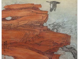 郑路迅工笔《黄昏后》