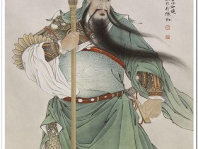 郑路迅工笔关羽《义薄云天》
