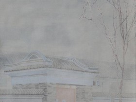 郑路迅工笔《风净月上钩》