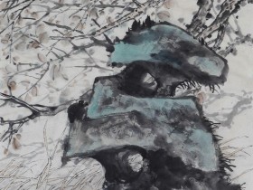 郑路迅写意画《清秋》