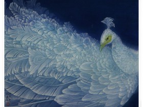 郑路迅工笔【洁羽】