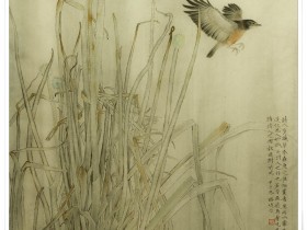 郑路迅工笔《田园惬意》