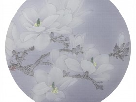 郑路迅工笔《玉兰》