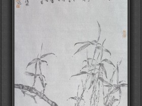 郑路迅没骨工笔《春雨后》