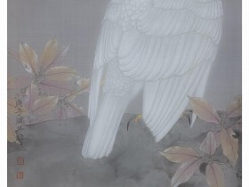 郑路迅工笔鹰《宴如也》