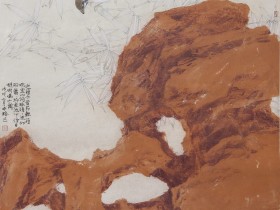 郑路迅工笔《轻筠抱虚心》