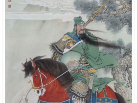 郑路迅工笔关羽《赤面秉赤心》附步骤图