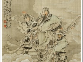 郑路迅工笔人物画《关武圣》