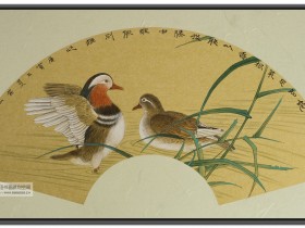 郑路迅工笔《谁能别离此》