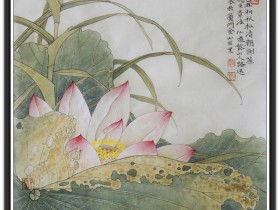 郑路迅工笔临古《荷花》