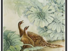 郑路迅工笔《南山叠翠》