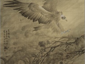 郑路迅工笔鹰《高风》