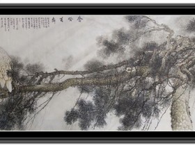 郑路迅工笔鹰《奋发英姿》