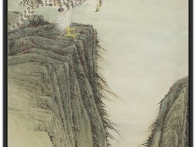 郑路迅工笔鹰《天地逍遥》