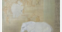 作品《万象更新》入选中美协举办的国展