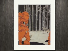 郑路迅工笔《春风频动处》