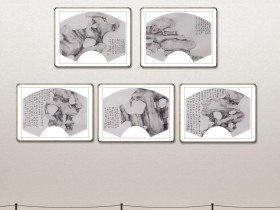 郑路迅工笔石头《许我为三友》系列套图