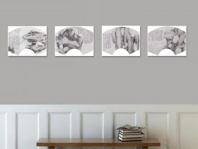 郑路迅工笔石头《千姿百态透玲珑》系列