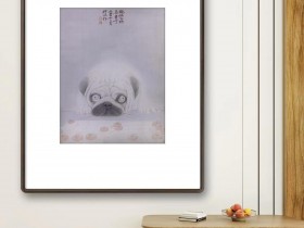 郑路迅工笔《观棋不语真君子》