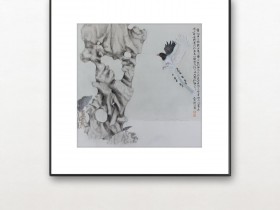 郑路迅工笔《鹊报佳音》