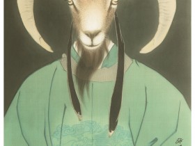 郑路迅工笔羊《未羊》