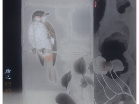 郑路迅工笔《瓶隅寻禅》